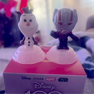 McDonalds 100th Anniversary Olaf and Ant Man with Box